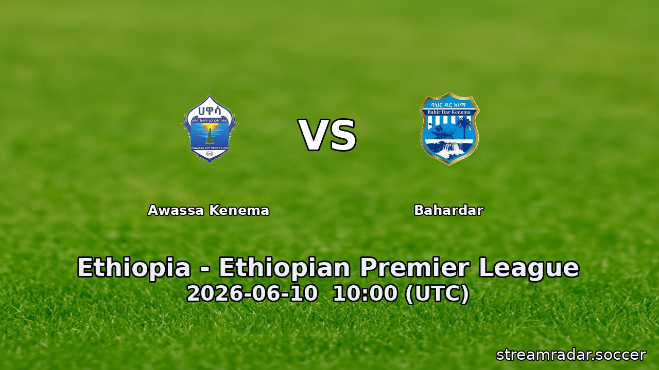 Awassa Kenema vs Bahardar