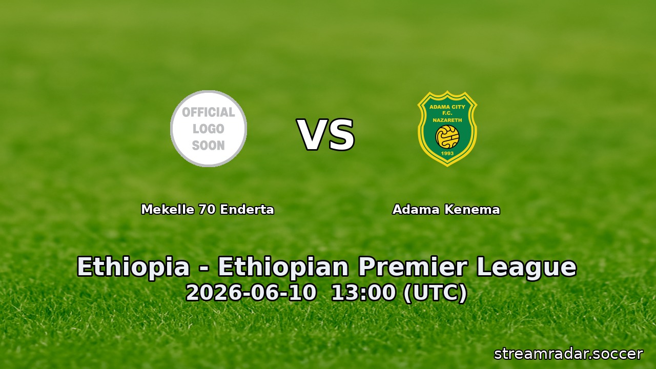 Mekelle 70 Enderta vs Adama Kenema