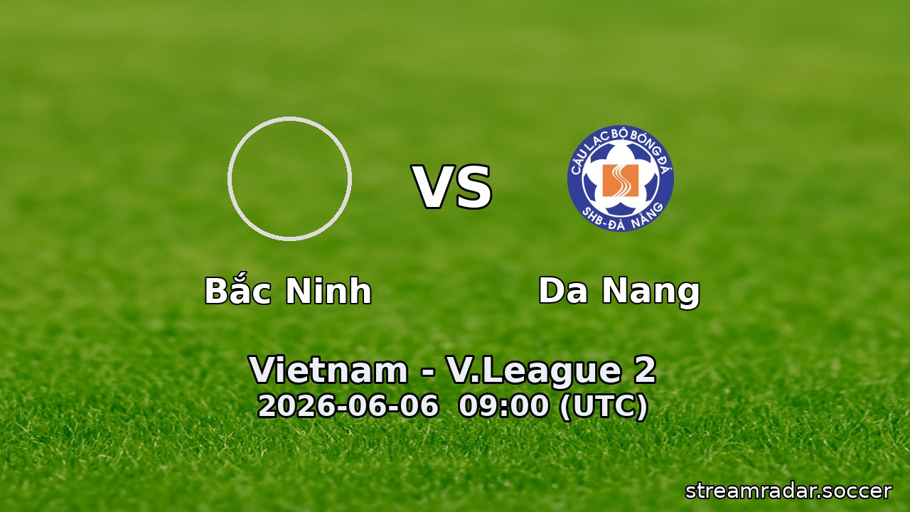Bắc Ninh vs Da Nang