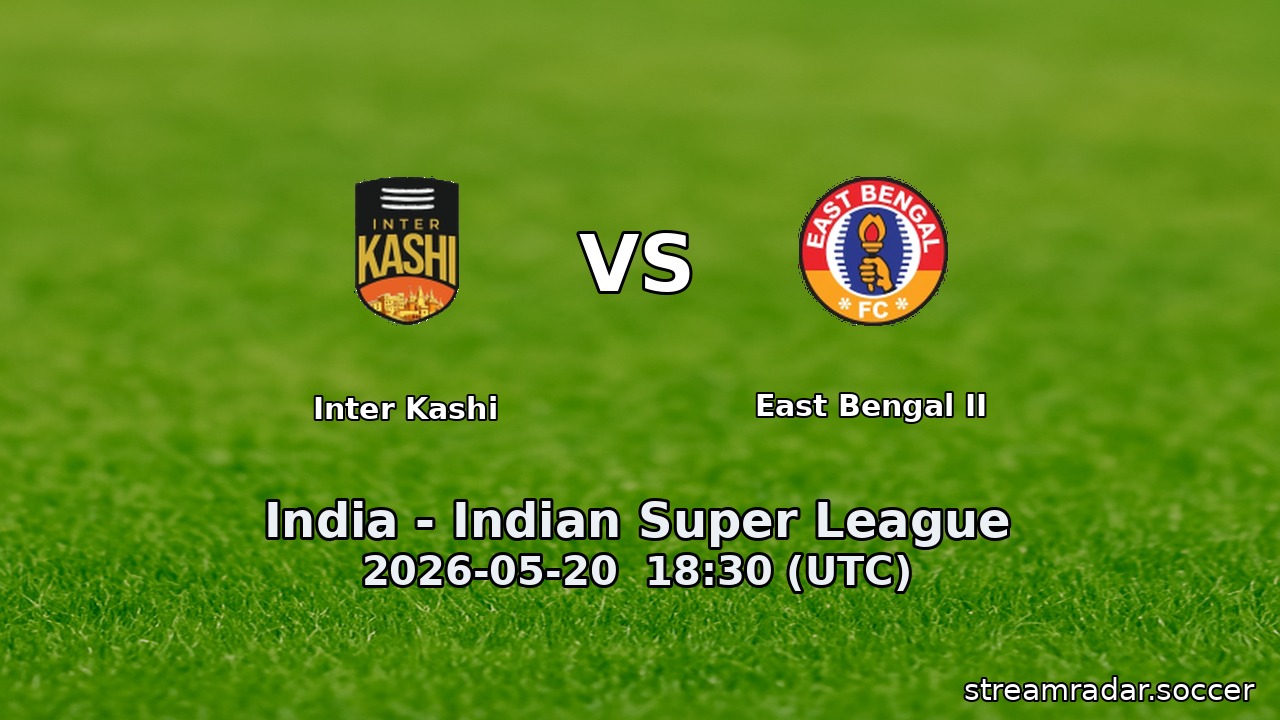 Inter Kashi vs East Bengal II