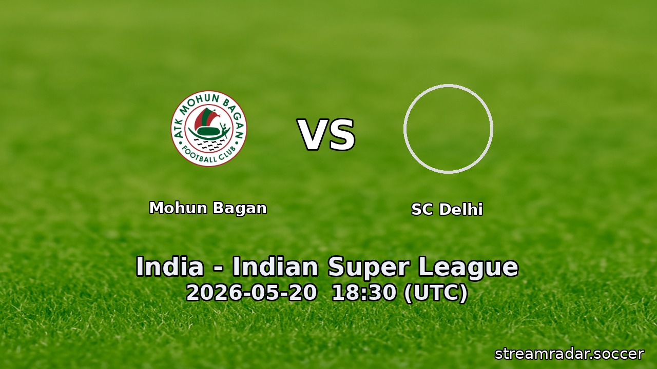 Mohun Bagan vs SC Delhi