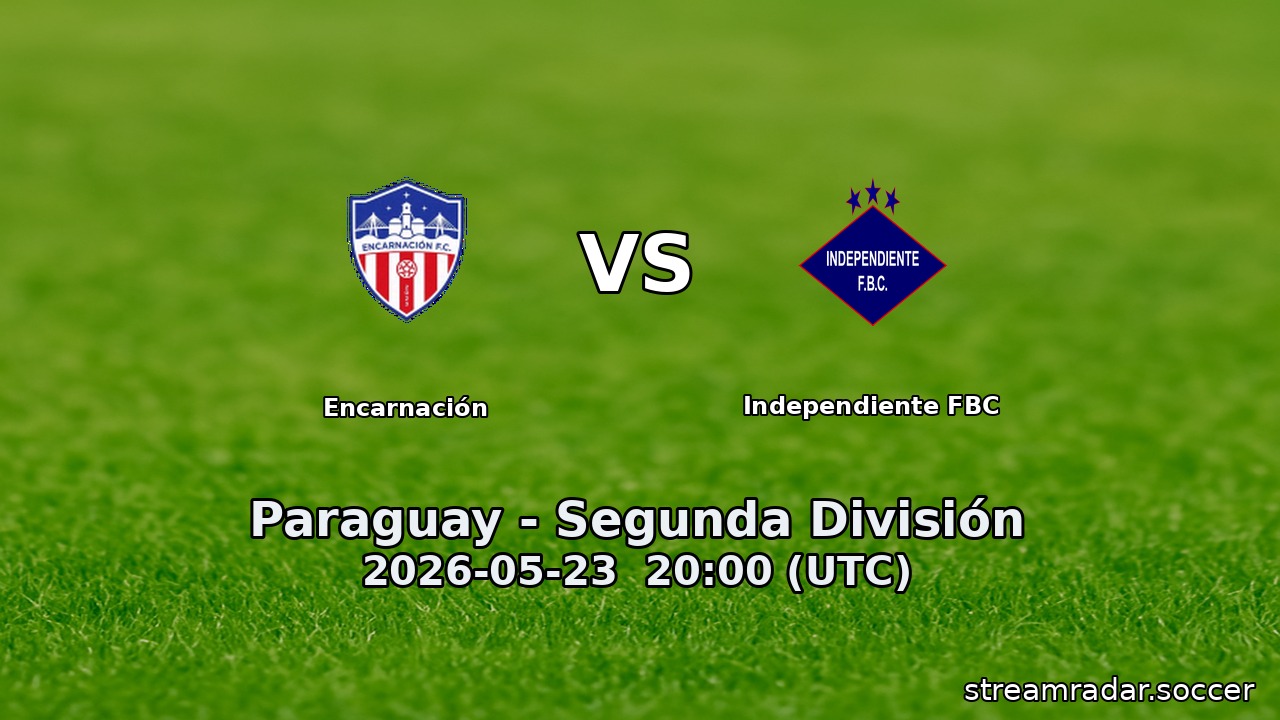 Encarnación vs Independiente FBC