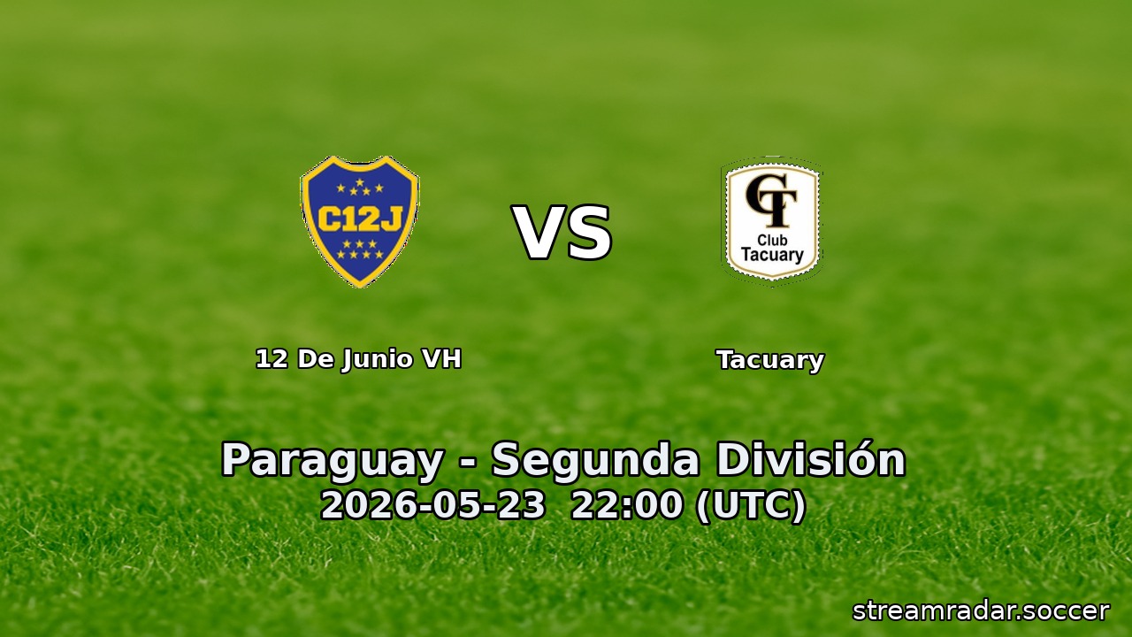 12 De Junio VH vs Tacuary