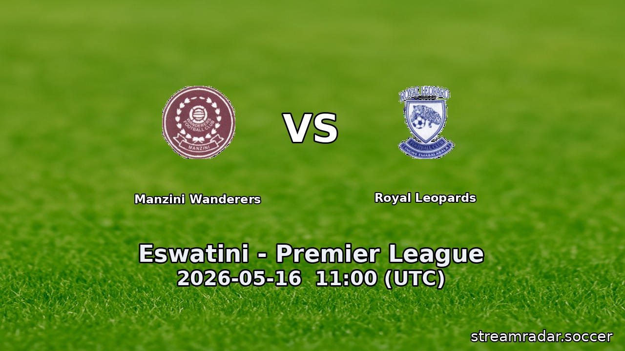 Manzini Wanderers vs Royal Leopards
