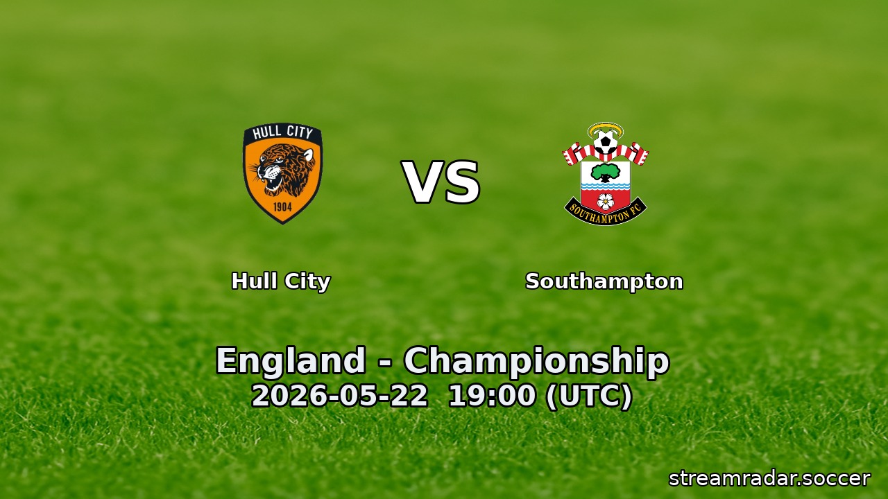 Southampton vs Hull City