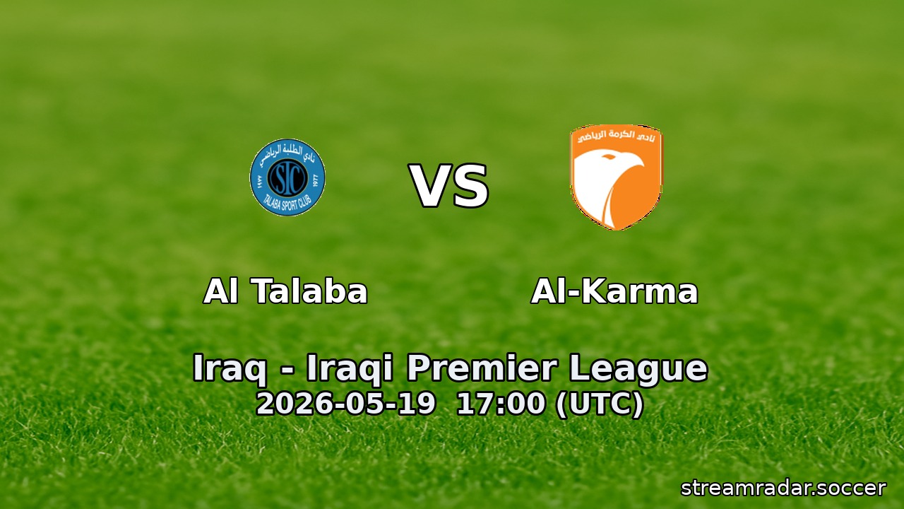 Al Talaba vs Al-Karma