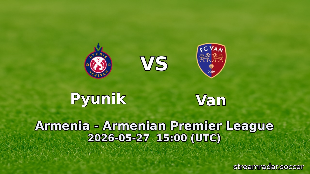 Pyunik vs Van