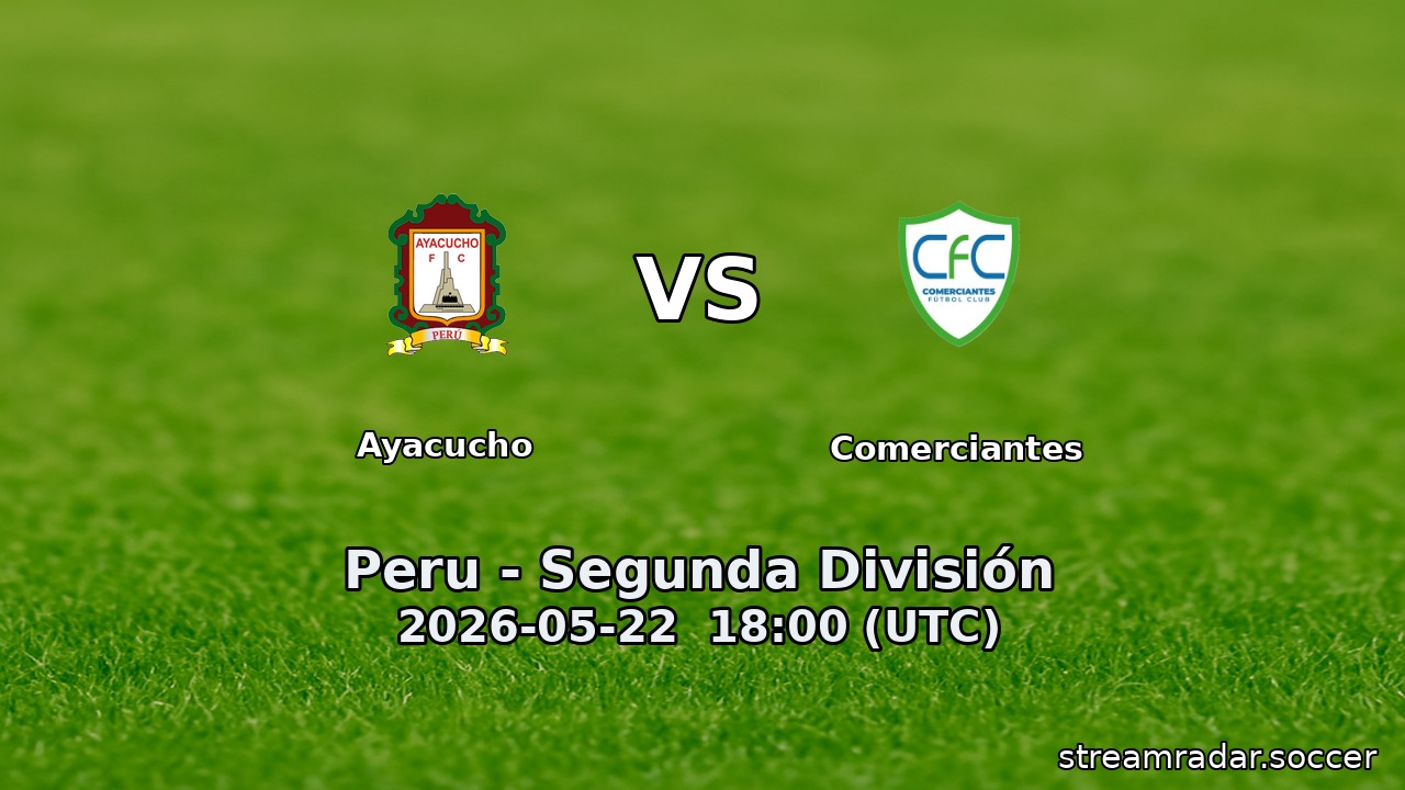 Ayacucho vs Comerciantes