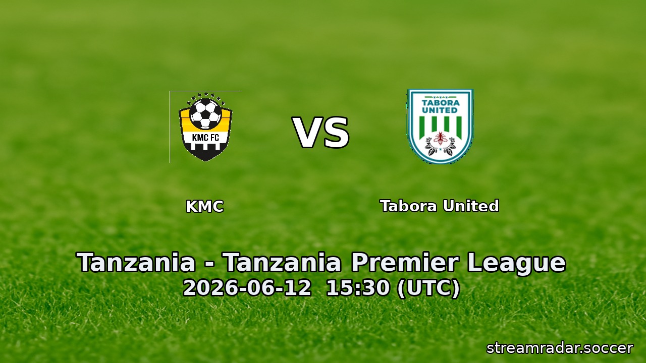 KMC vs Tabora United