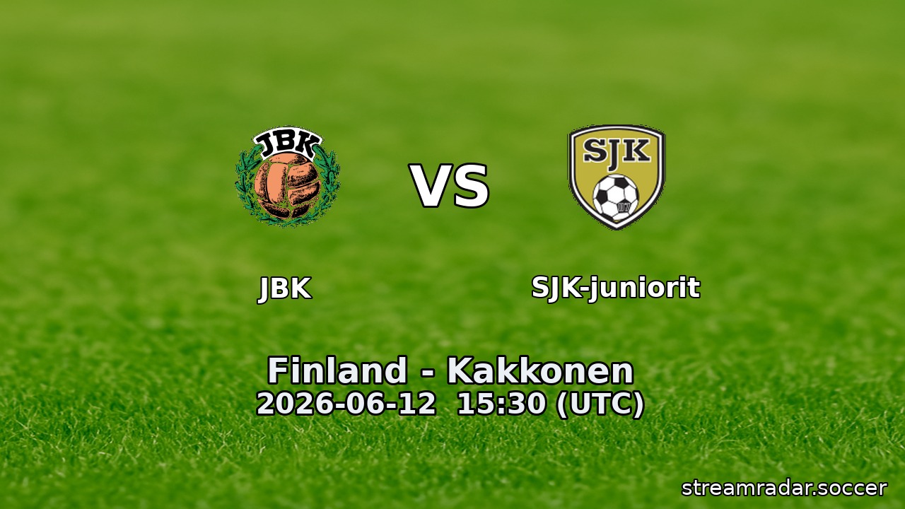 JBK vs SJK-juniorit