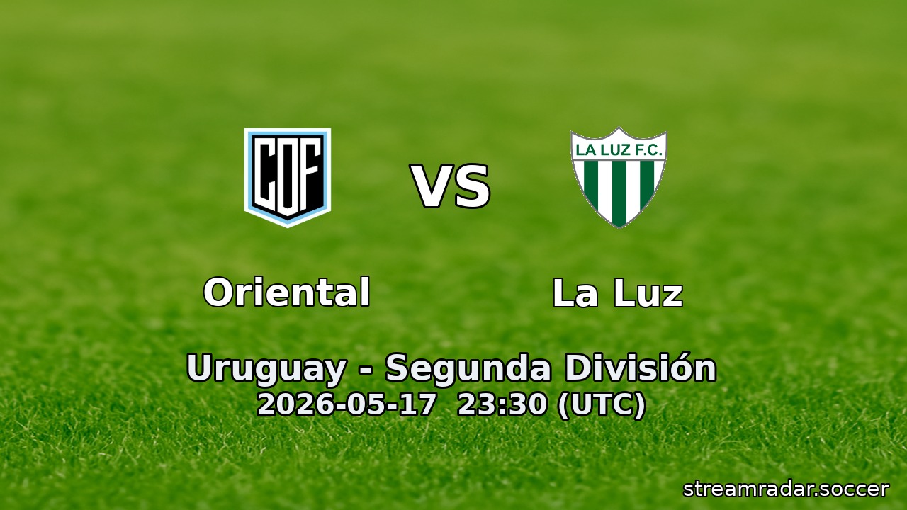 Oriental vs La Luz