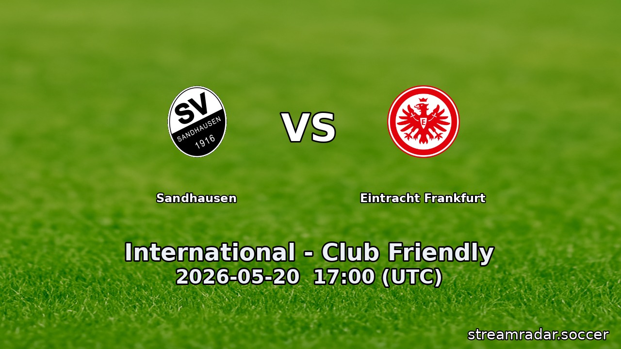 Sandhausen vs Eintracht Frankfurt