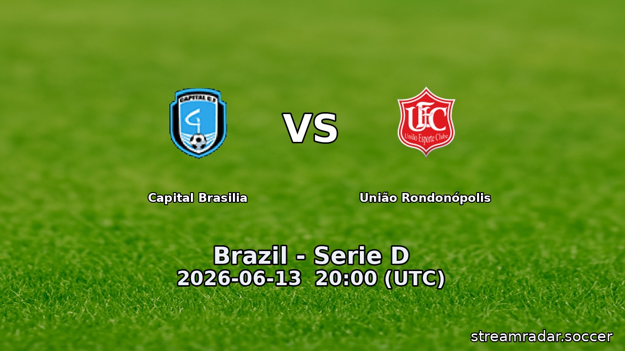 Capital Brasilia vs União Rondonópolis
