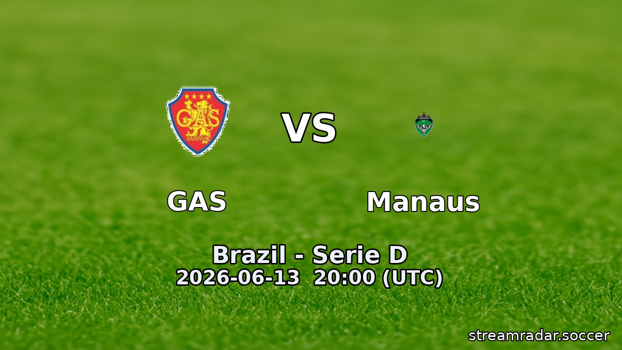 GAS vs Manaus