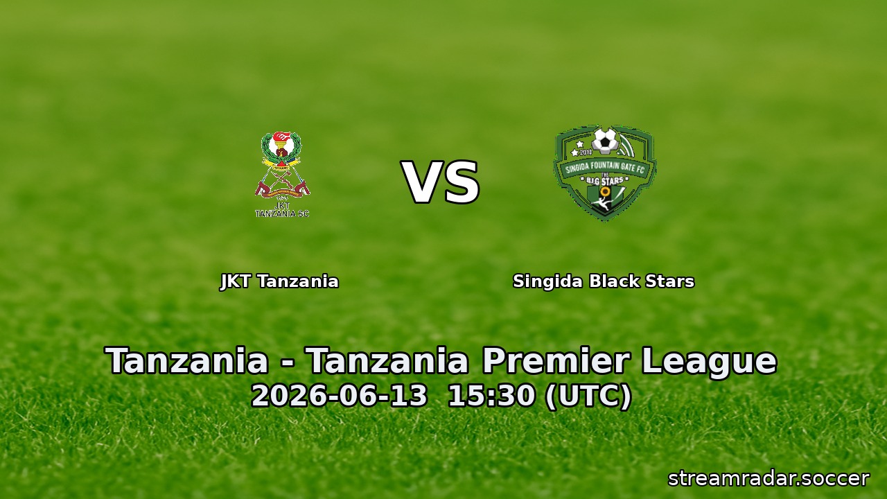 JKT Tanzania vs Singida Black Stars