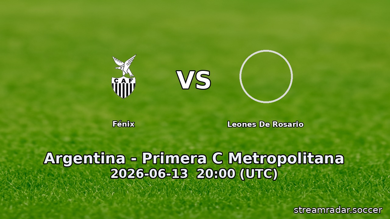 Fénix vs Leones De Rosario