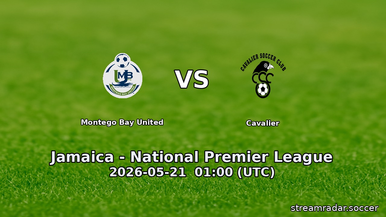 Montego Bay United vs Cavalier