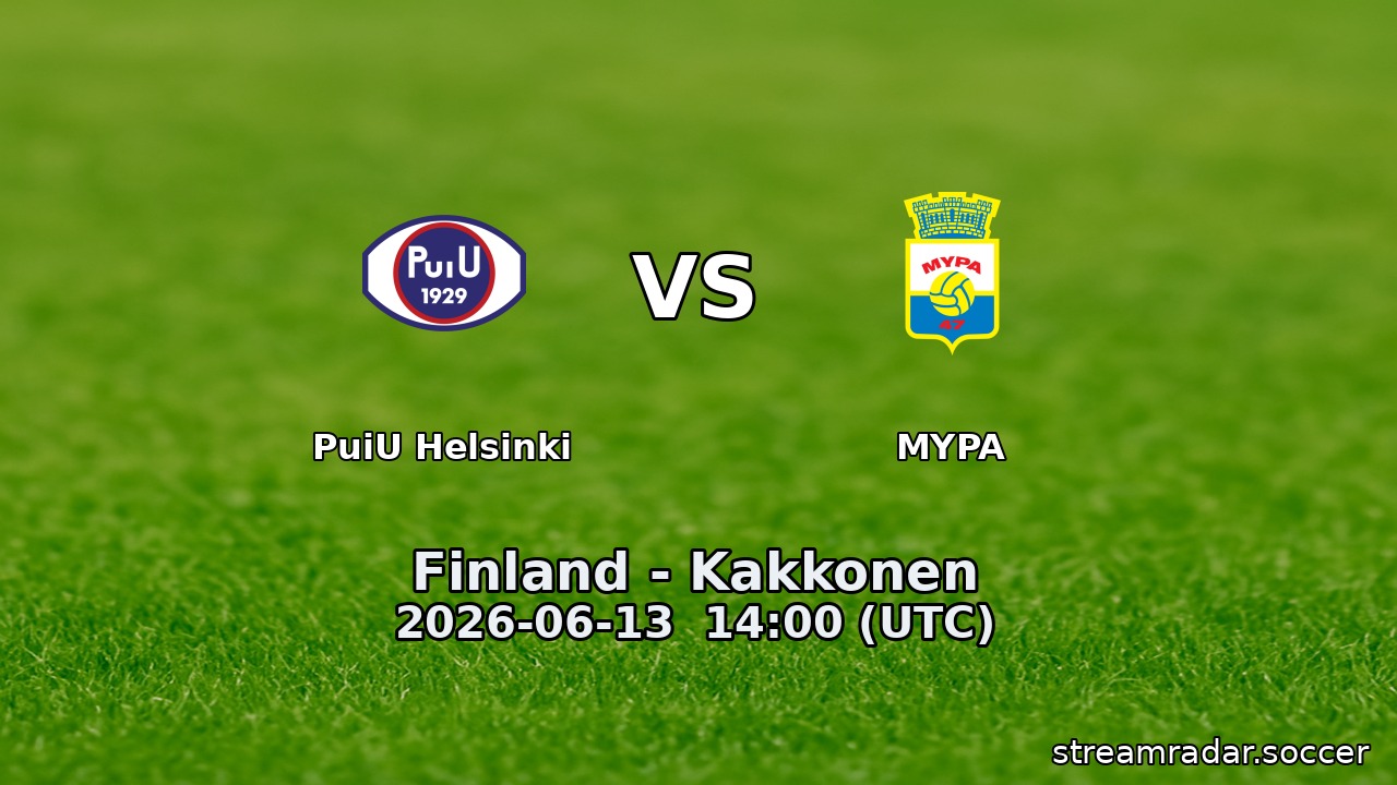 PuiU Helsinki vs MYPA