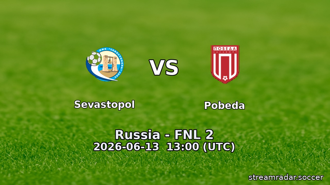 Sevastopol vs Pobeda