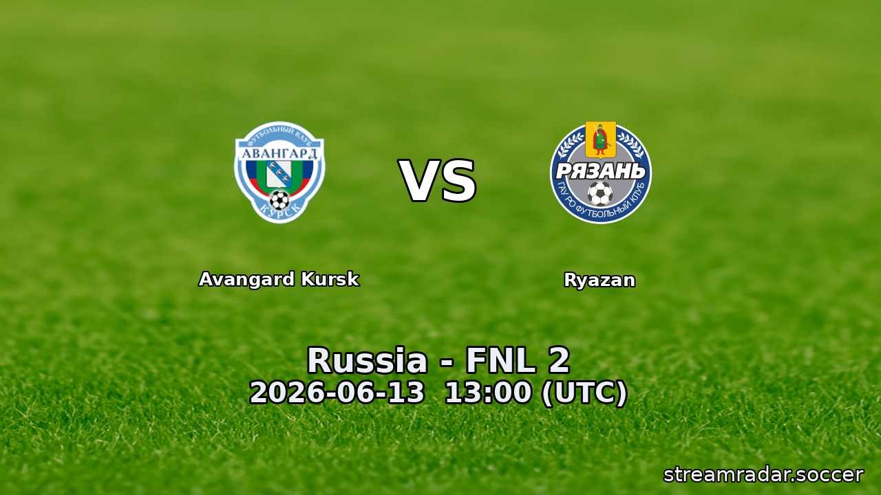 Avangard Kursk vs Ryazan