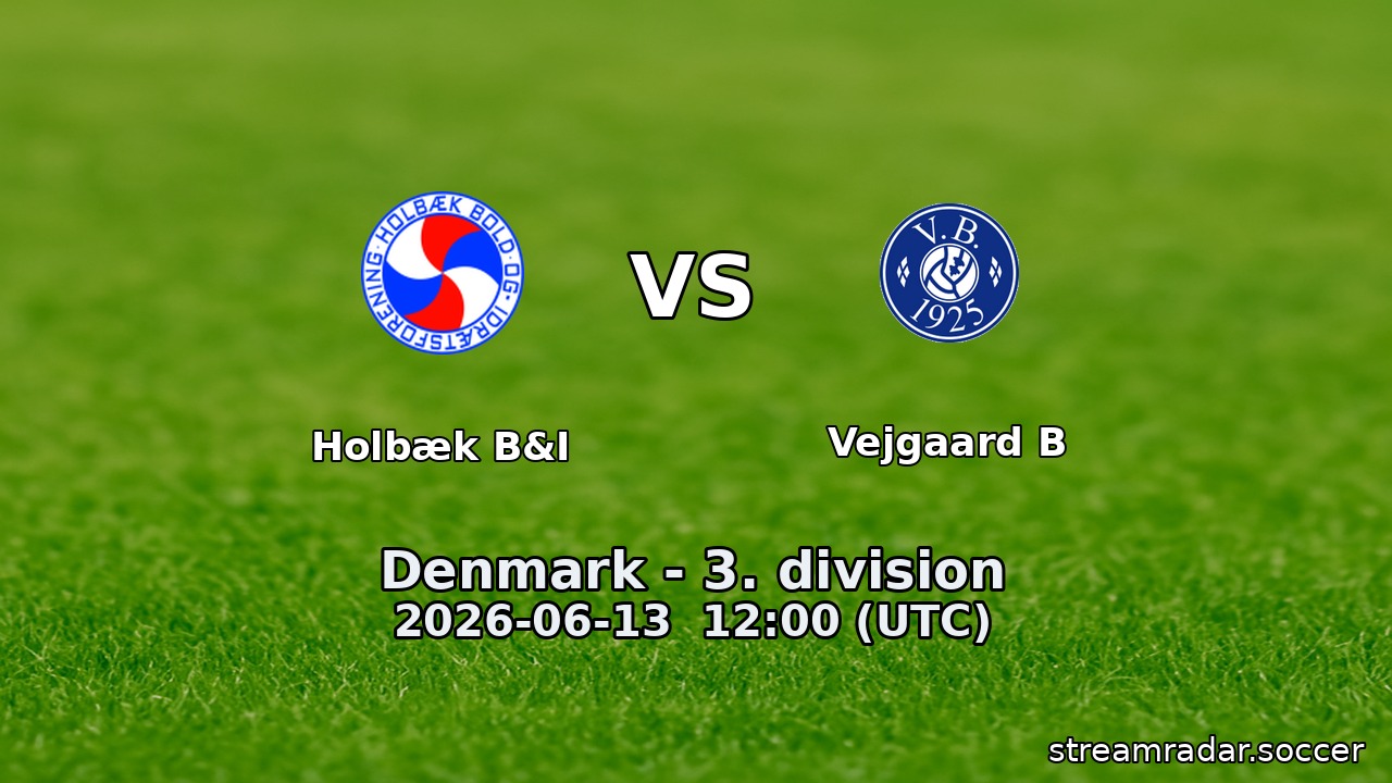 Holbæk B&I vs Vejgaard B