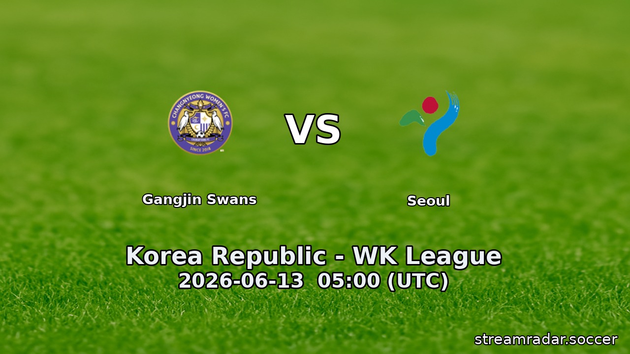 Gangjin Swans vs Seoul
