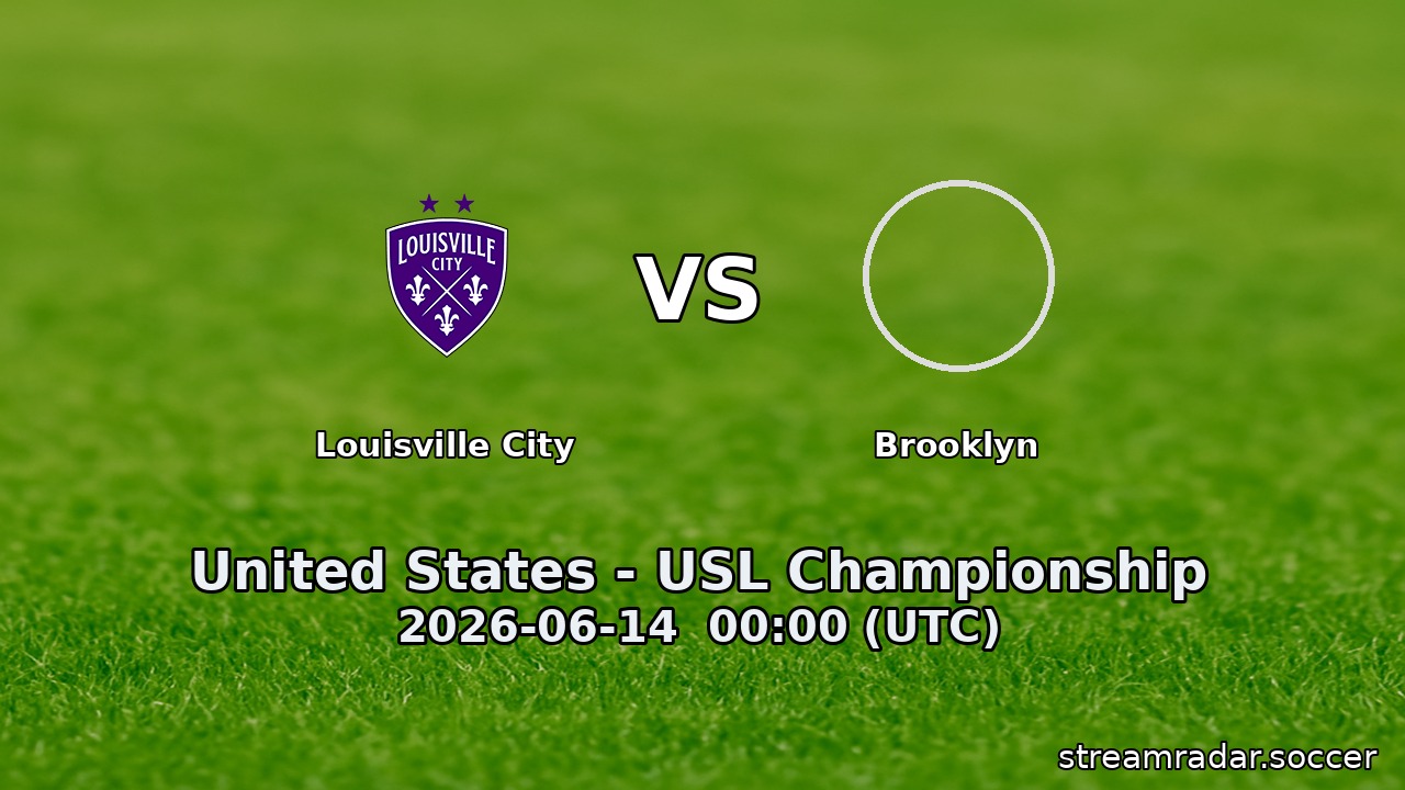 Louisville City vs Brooklyn