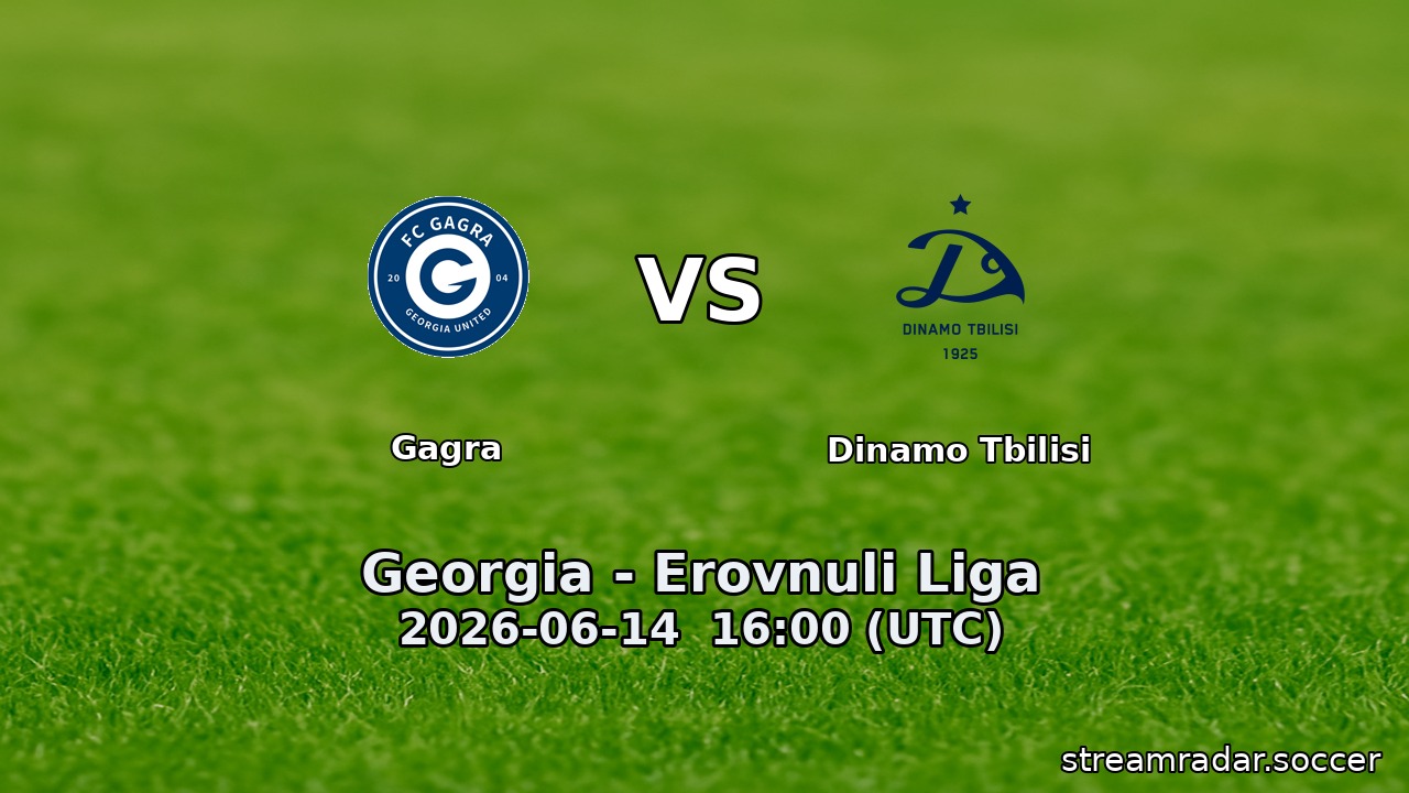 Gagra vs Dinamo Tbilisi
