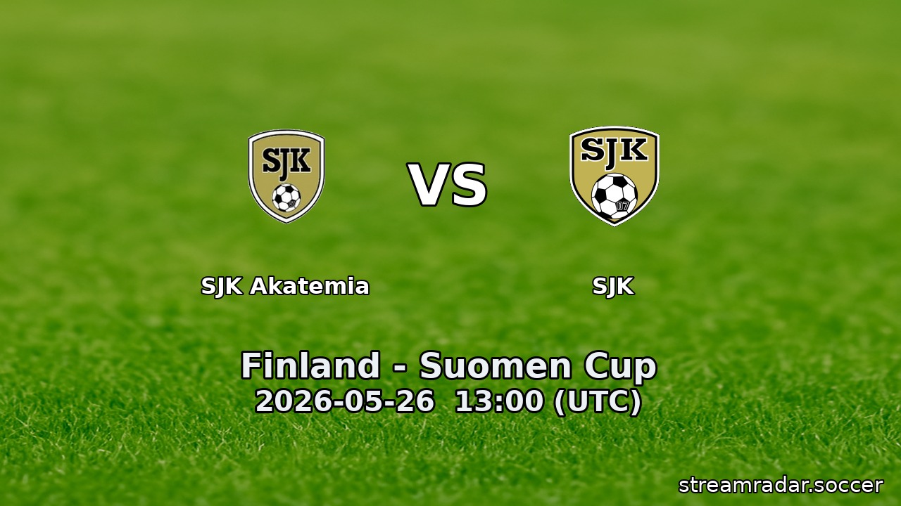 SJK Akatemia vs SJK