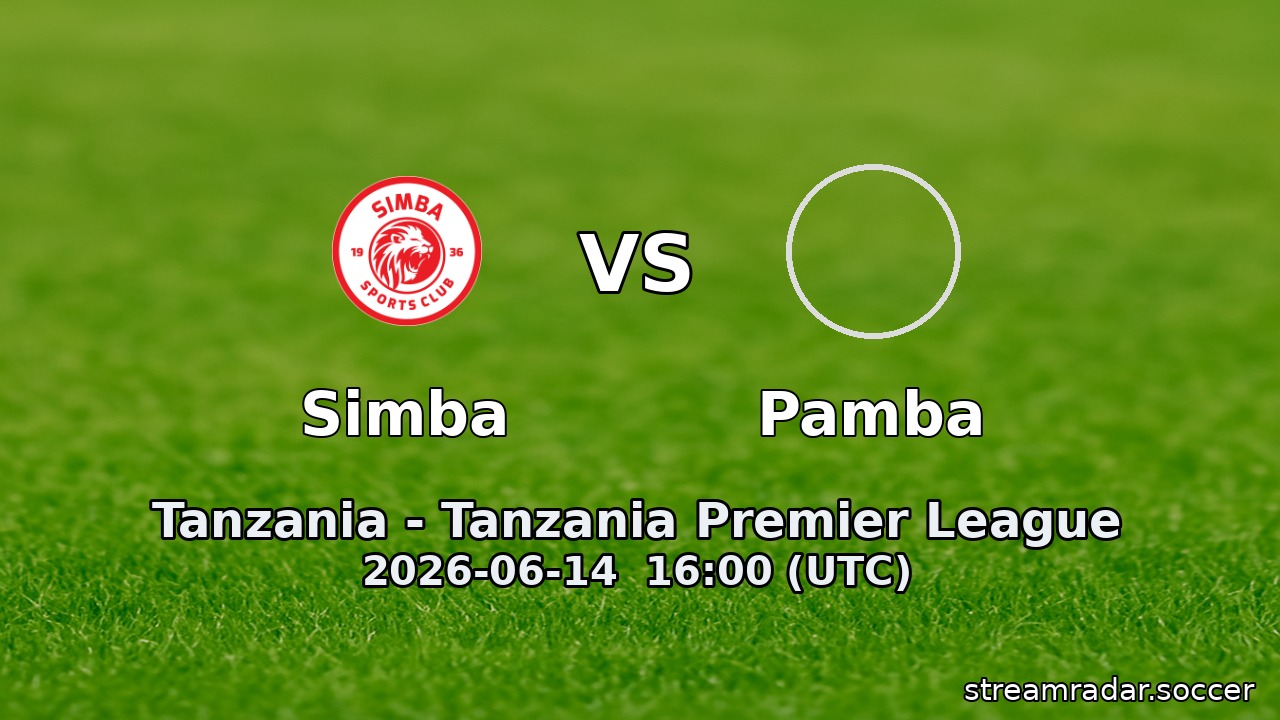 Simba vs Pamba