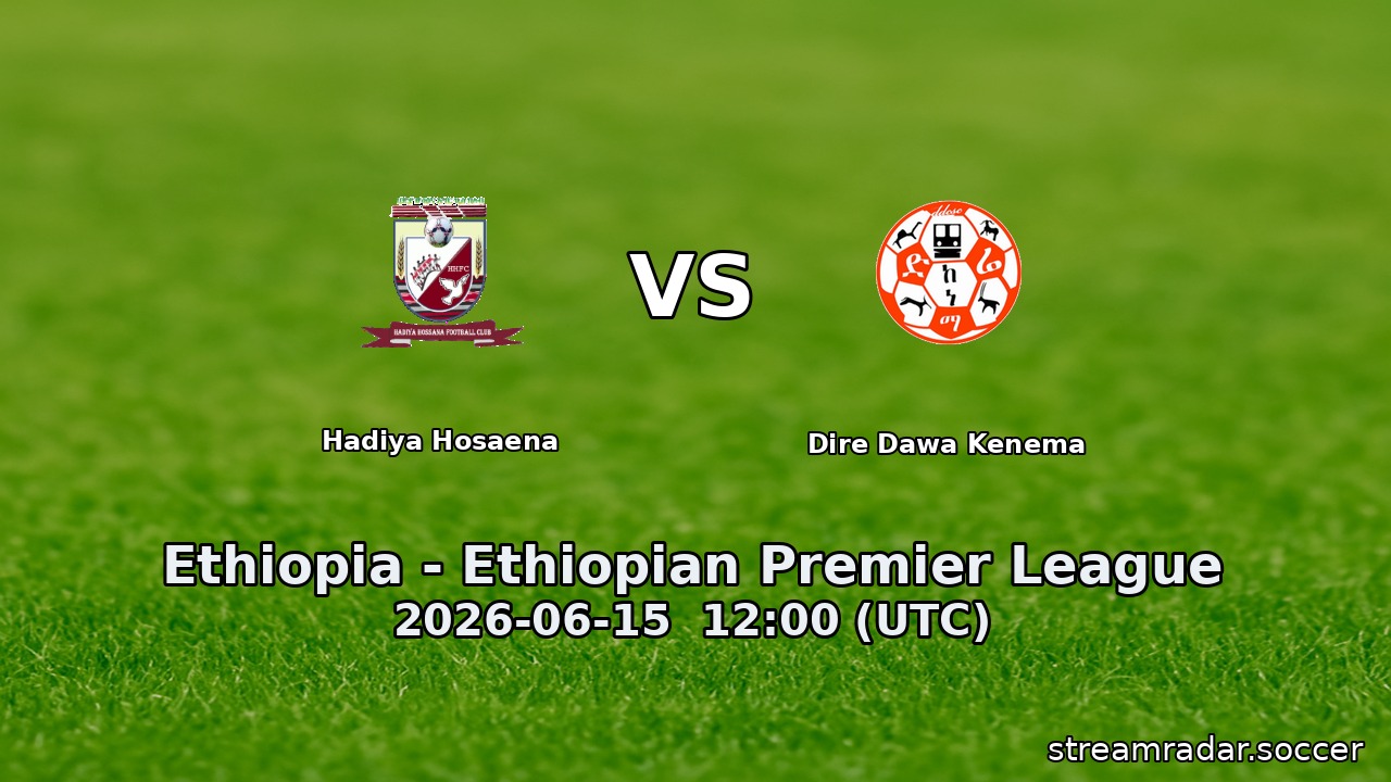 Hadiya Hosaena vs Dire Dawa Kenema
