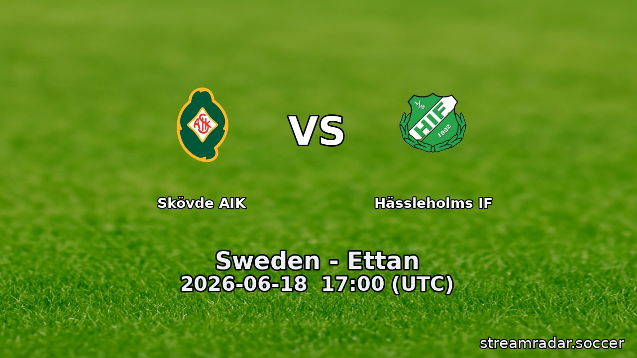 Skövde AIK vs Hässleholms IF