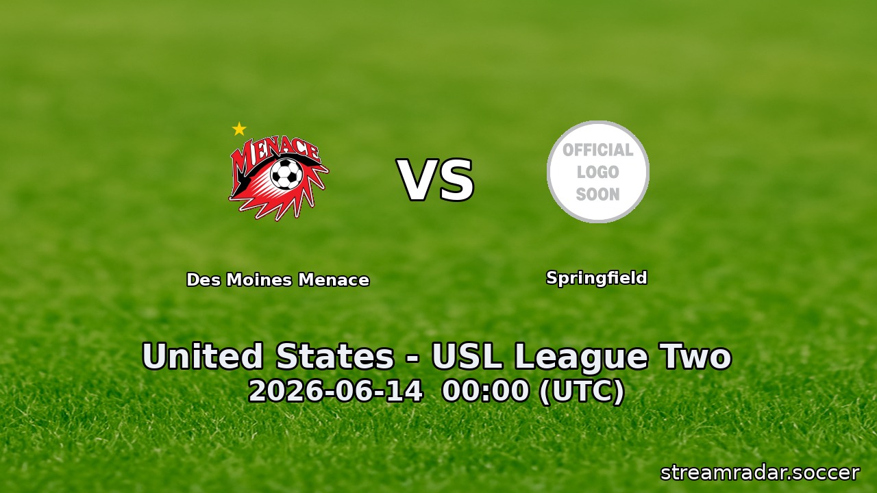 Des Moines Menace vs Springfield