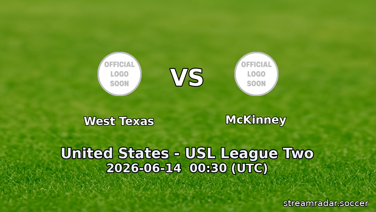 West Texas vs McKinney