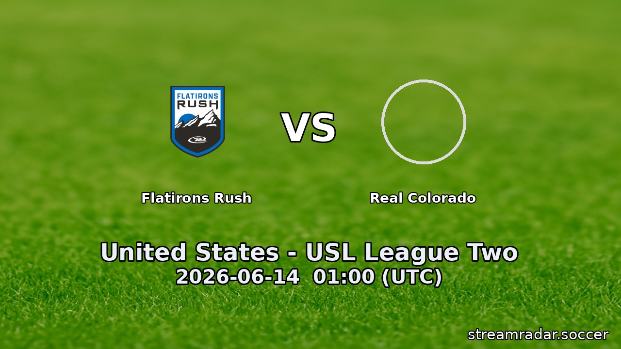 Flatirons Rush vs Real Colorado
