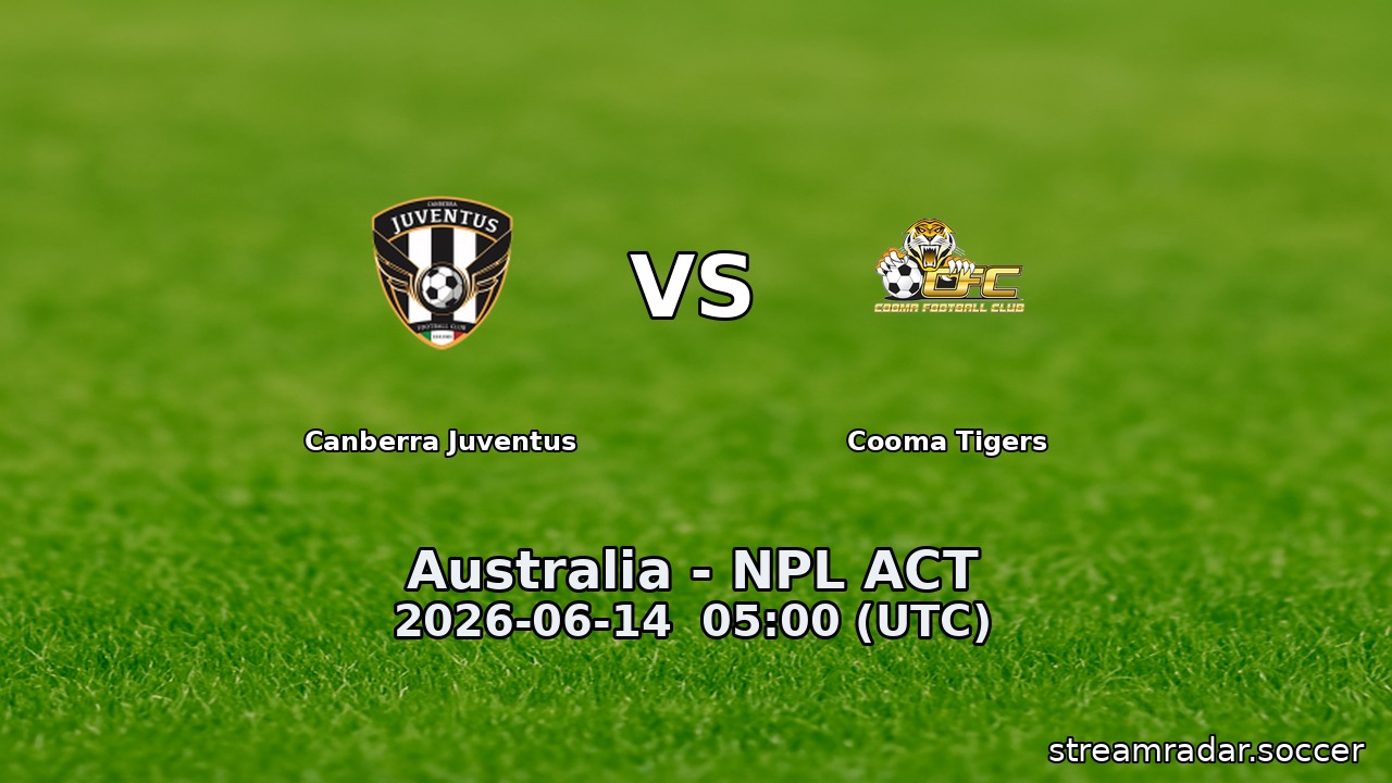 Canberra Juventus vs Cooma Tigers