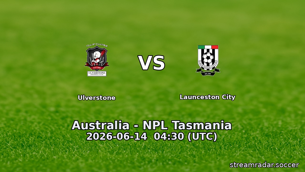 Ulverstone vs Launceston City