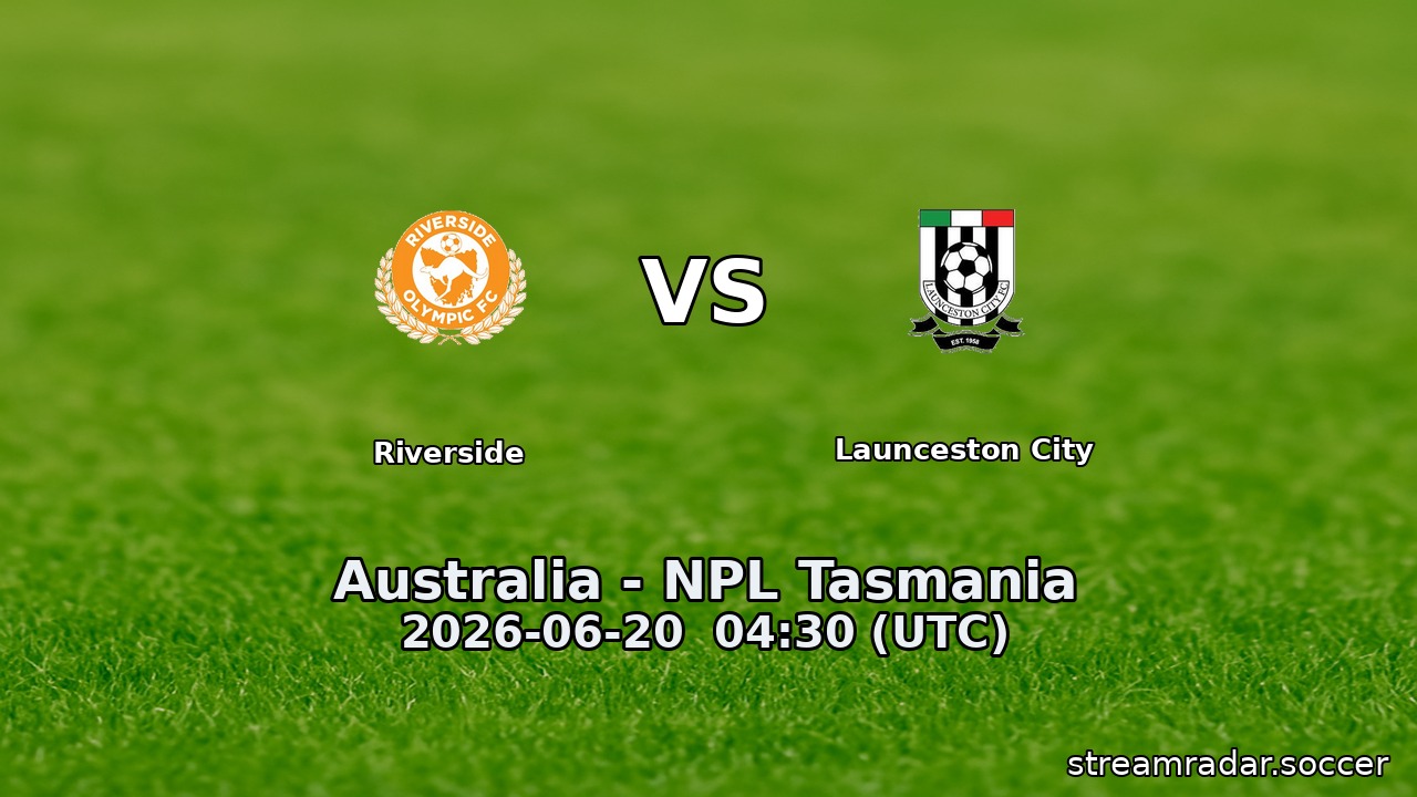 Riverside vs Launceston City
