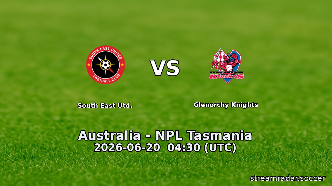 South East Utd. vs Glenorchy Knights