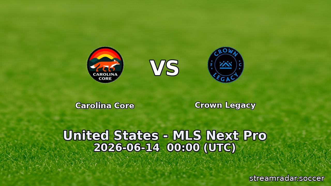 Carolina Core vs Crown Legacy