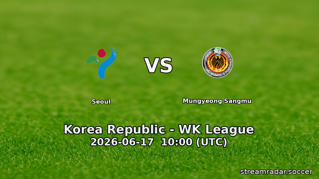 Seoul vs Mungyeong Sangmu