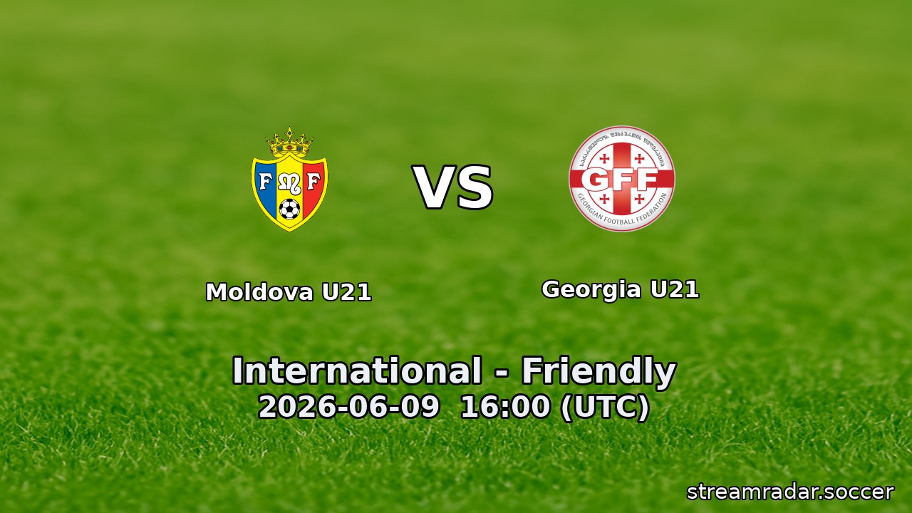 Moldova U21 vs Georgia U21
