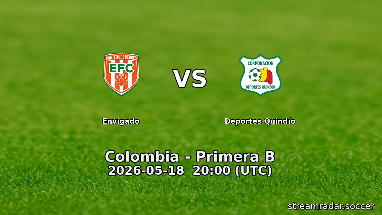 Envigado vs Deportes Quindío