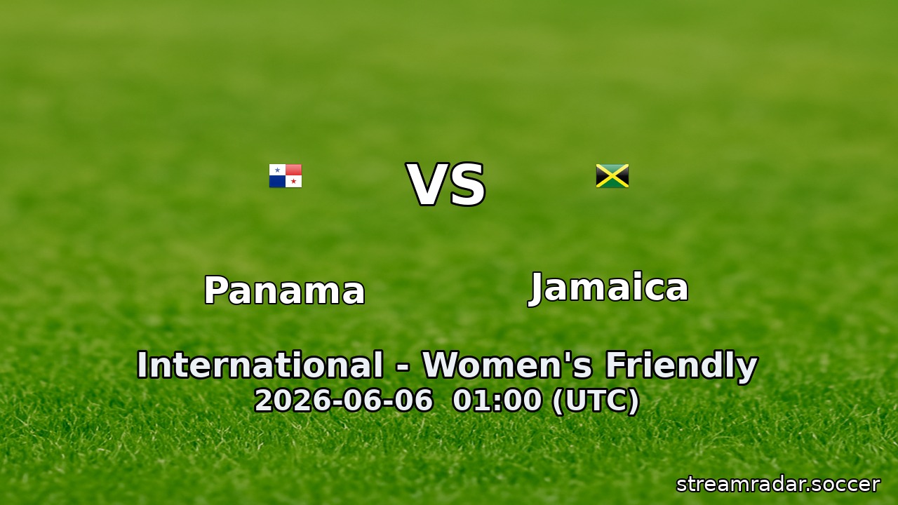 Panama vs Jamaica