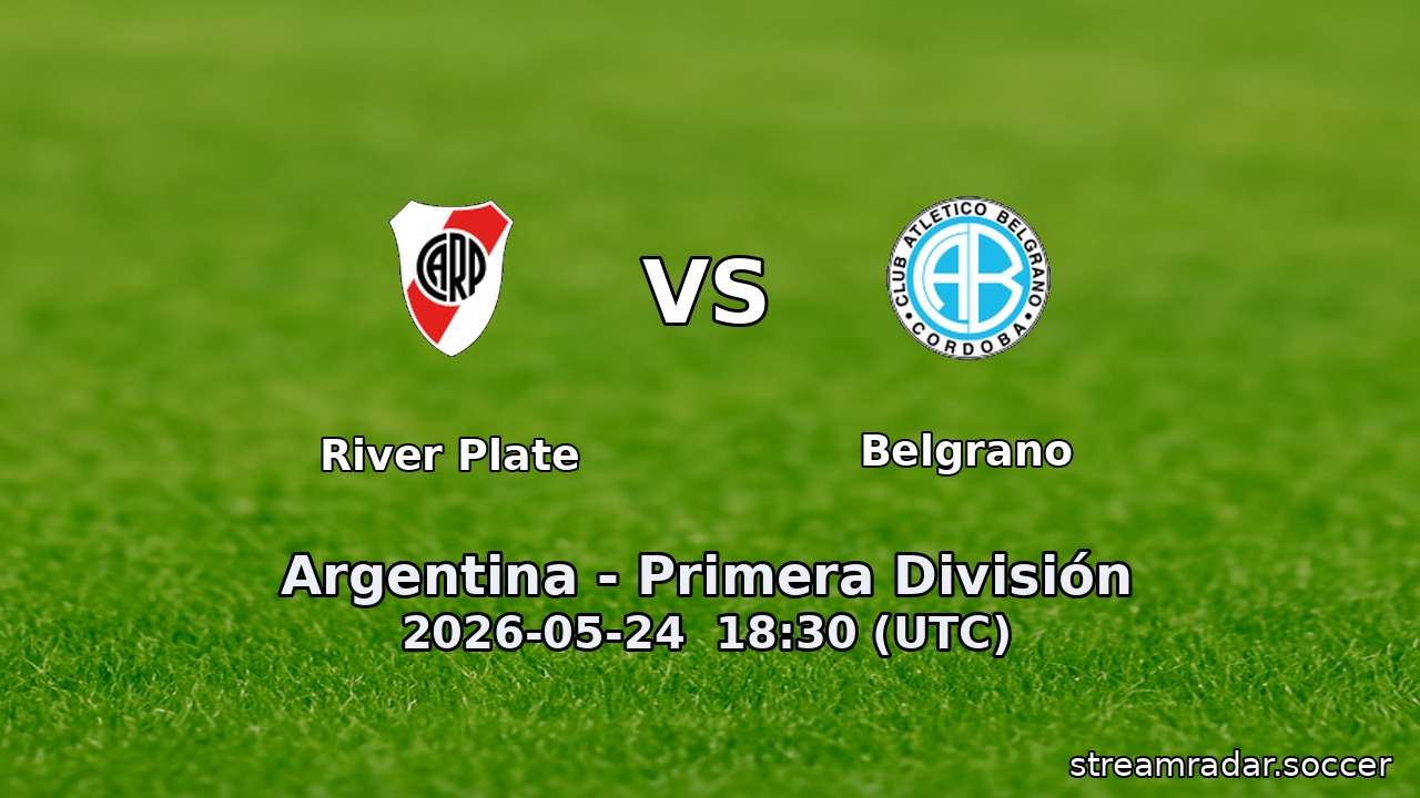 River Plate vs Belgrano