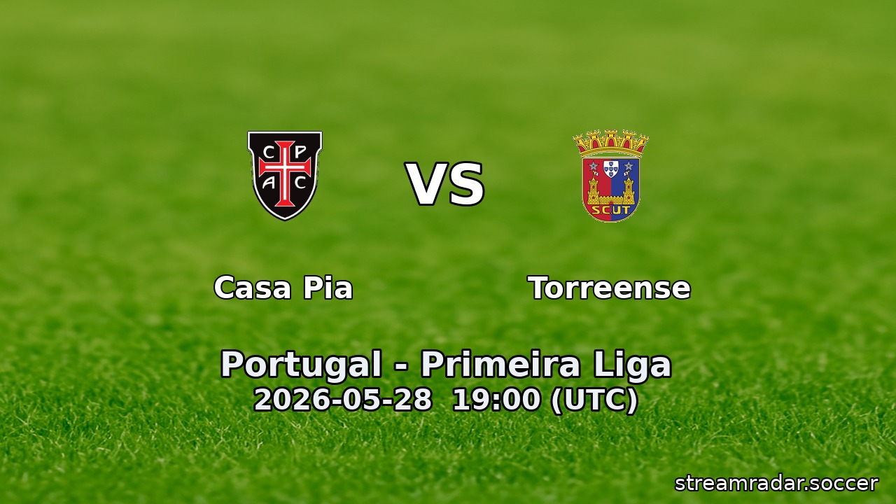 Casa Pia vs Torreense
