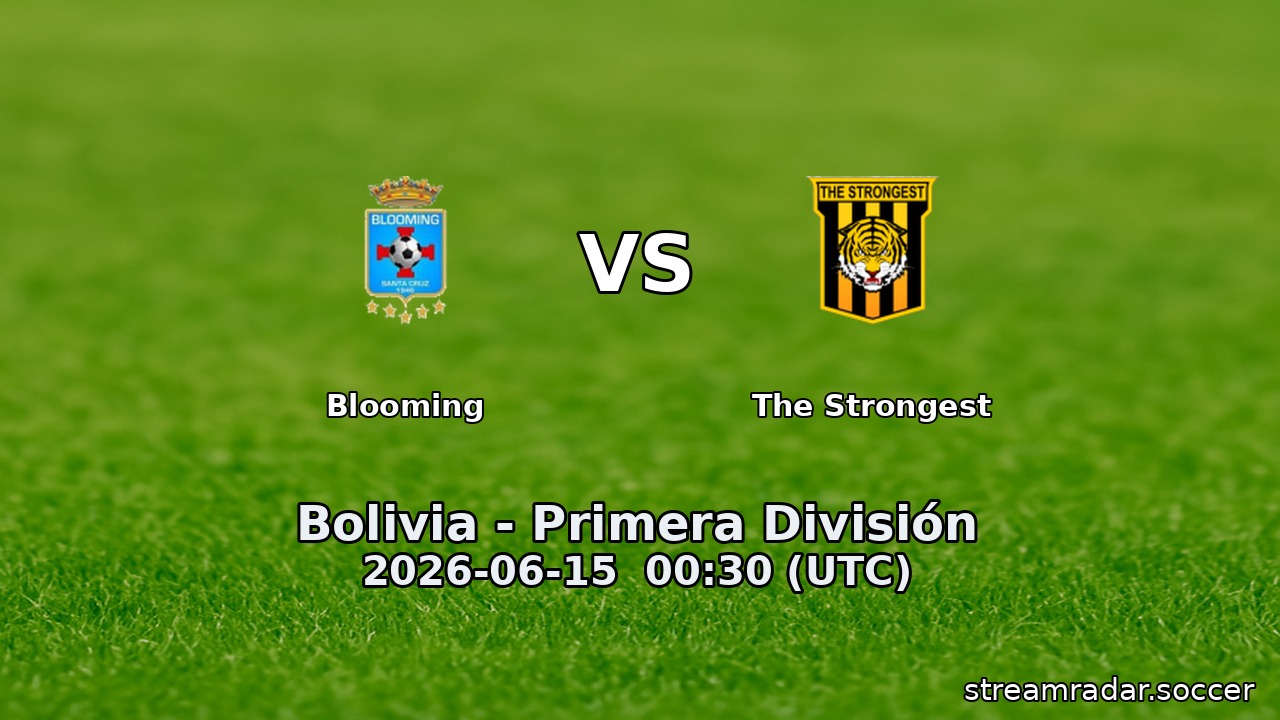 Blooming vs The Strongest