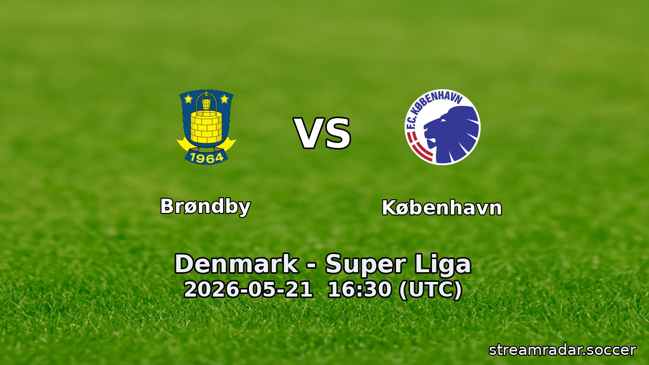 Brøndby vs København
