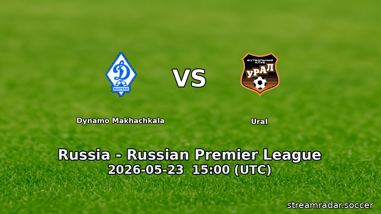 Dynamo Makhachkala vs Ural