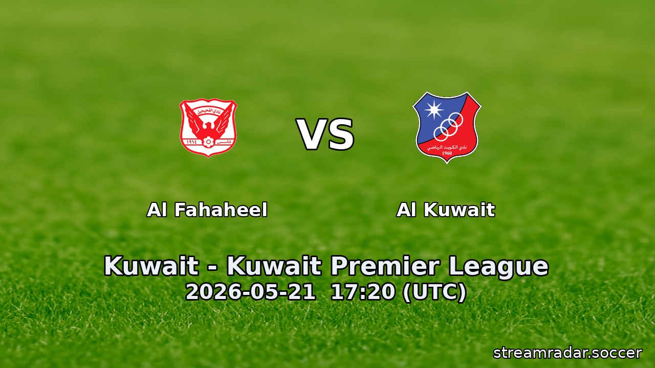 Al Fahaheel vs Al Kuwait